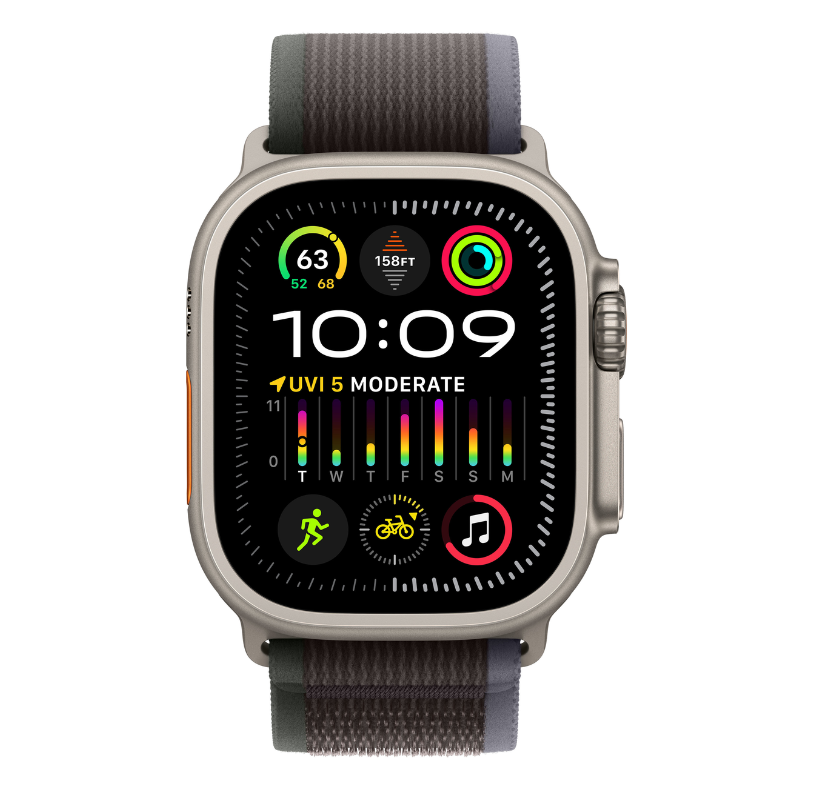 Apple Watch Ultra 2 GPS/Cellular Naturel Case BLK/BL S/M (MRF53NF/A) - Achat / Vente Objet connecté / Domotique sur grosbill-pro.com - 1