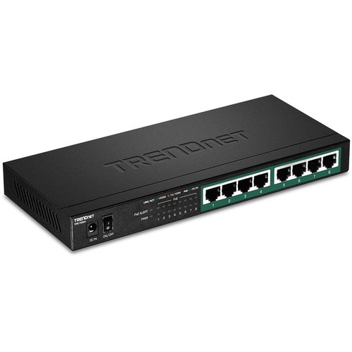 Grosbill Switch TrendNet TPE-TG84 - 8 (ports)/10/100/1000/Avec POE/Non manageable