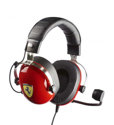 ThrustMaster FERRARI T Stereo Jaune - Micro-casque - grosbill-pro.com - 2