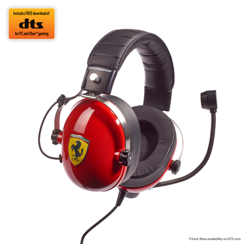 ThrustMaster FERRARI T Stereo Jaune - Micro-casque - grosbill-pro.com - 1