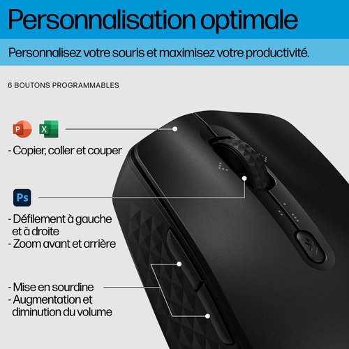 425 PROGRAMMABLE WIRELESS MOUSE - Achat / Vente sur grosbill-pro.com - 8