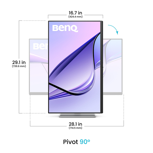 BenQ 32"  9H.LMXLB.QBE - Ecran PC BenQ - grosbill-pro.com - 3