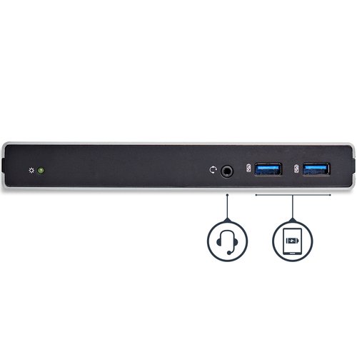 DVI Dual-Monitor Laptop Docking Station - Achat / Vente sur grosbill-pro.com - 2