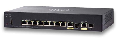 Grosbill Switch Cisco Small Business SF352-08P - 8 (ports)/10/100/Avec POE/Manageable/8