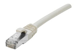 Cable RJ45 cat 6 F/UTP gris - 5 m