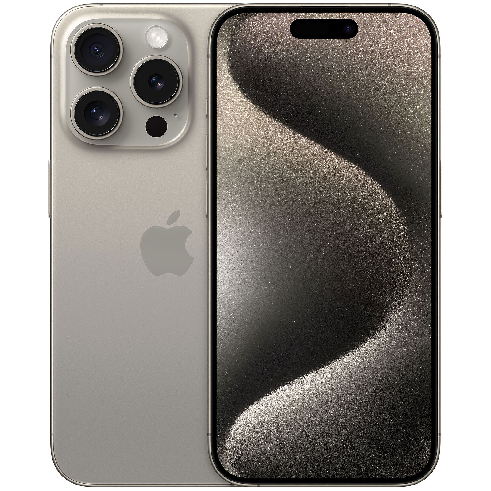 Grosbill Téléphonie Apple iPhone 15 Pro 512Go - Natural Titanium
