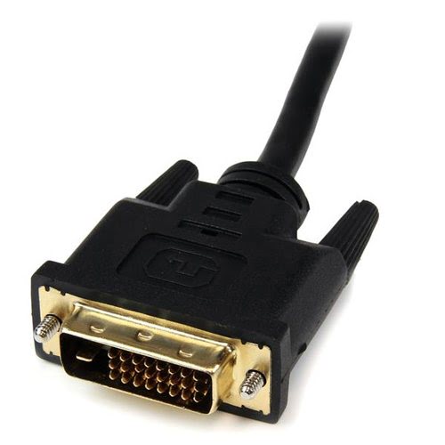 HDMI to DVI-D Video Cable Adapter - F/M - Achat / Vente sur grosbill-pro.com - 2