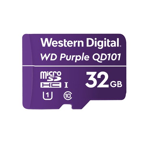 Grosbill Carte mémoire WD MicroSD Purple 32GB