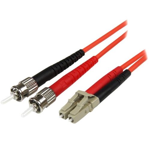 5m Multimode Fiber Patch Cable LC - ST - Achat / Vente sur grosbill-pro.com - 0