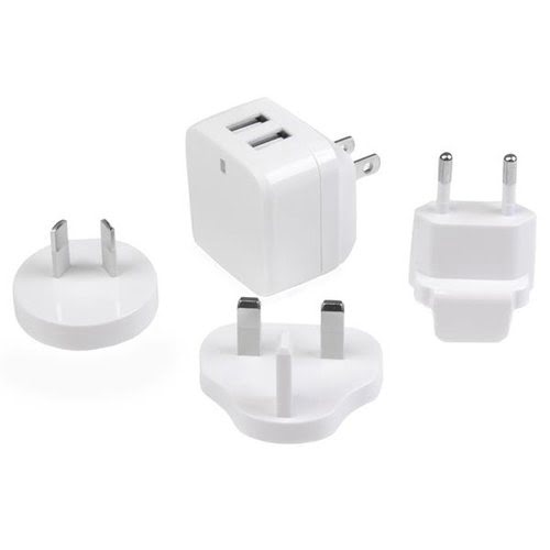 Grosbill Accessoire PC portable StarTech Dual Port USB Wall Charger 17W/3.4A