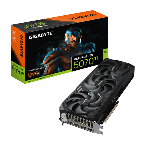 Gigabyte GeForce RTX 5070 Ti WINDFORCE OC SFF 16G - Carte graphique - 0