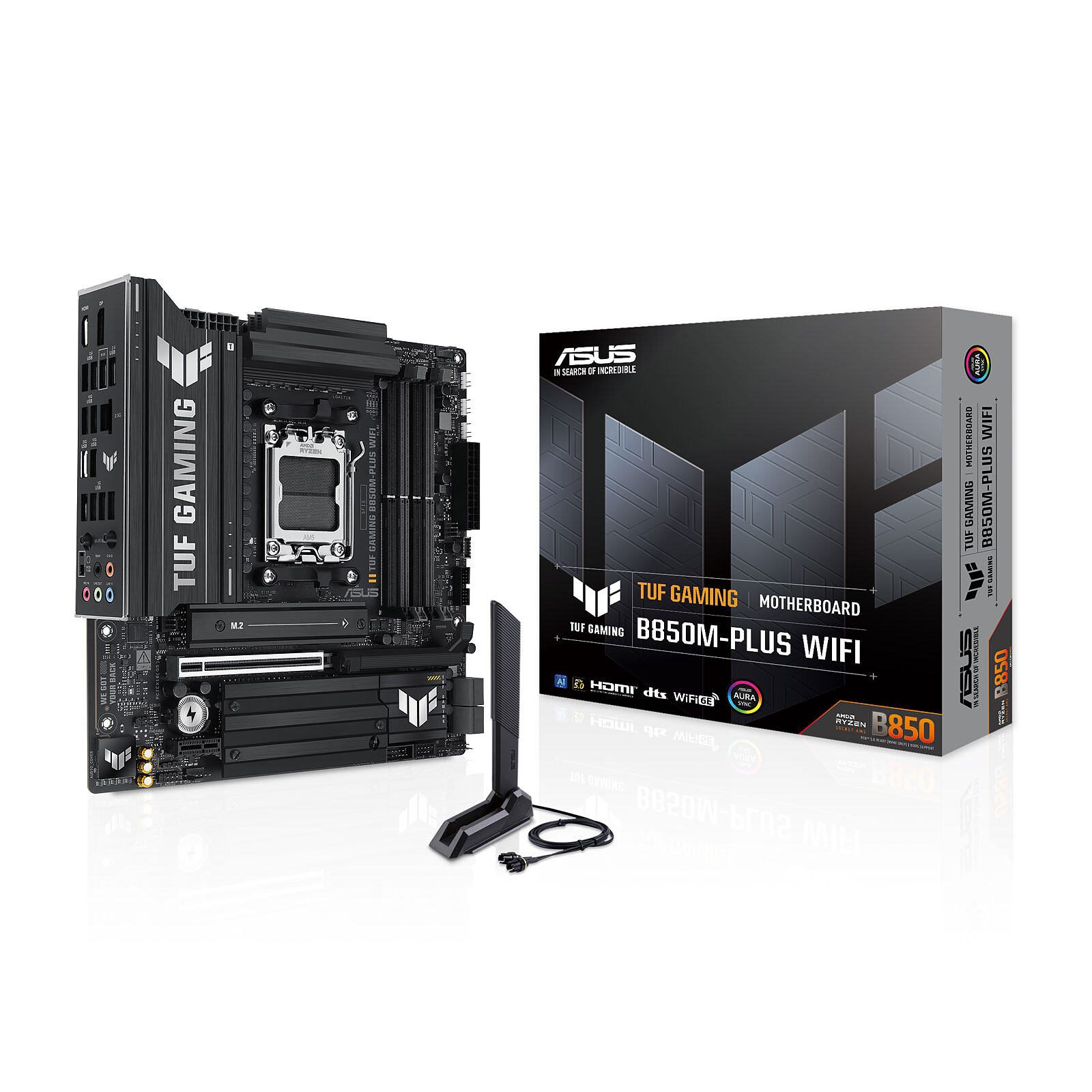 Asus TUF GAMING B850M-PLUS WIFI Micro-ATX  - Carte mère Asus - 0