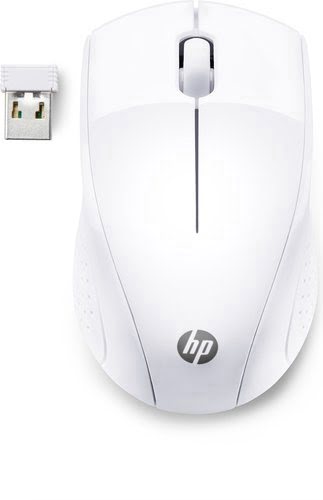 Grosbill Souris PC HP  Wireless Mouse 220 Swhi-INT ENG