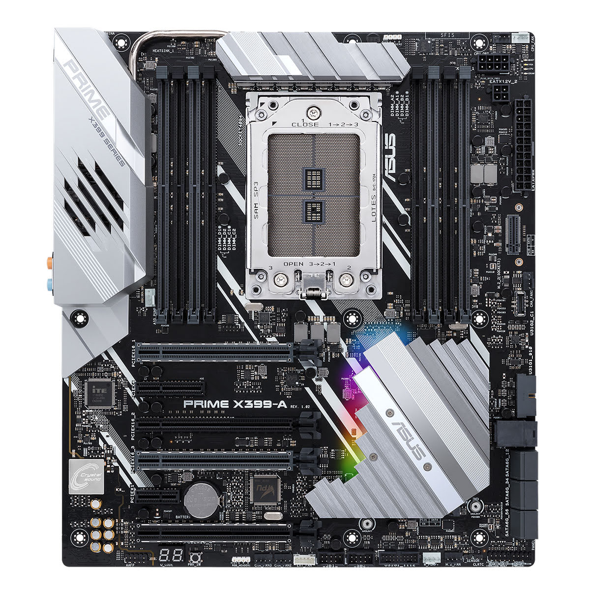 Asus PRIME X399-A E-ATX  - Carte mère Asus - grosbill-pro.com - 3