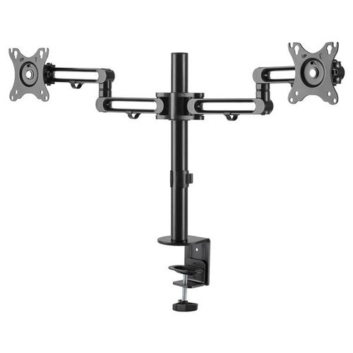 Monitor Arm - Dual Display - Dual Swivel - Achat / Vente sur grosbill-pro.com - 0