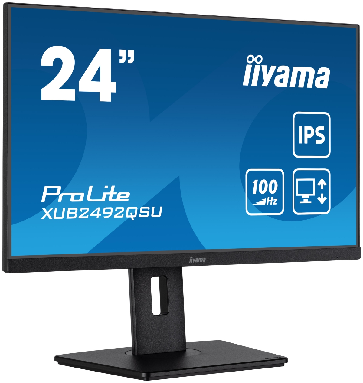Iiyama 24"  XUB2492QSU-B1 - Ecran PC Iiyama - grosbill-pro.com - 1