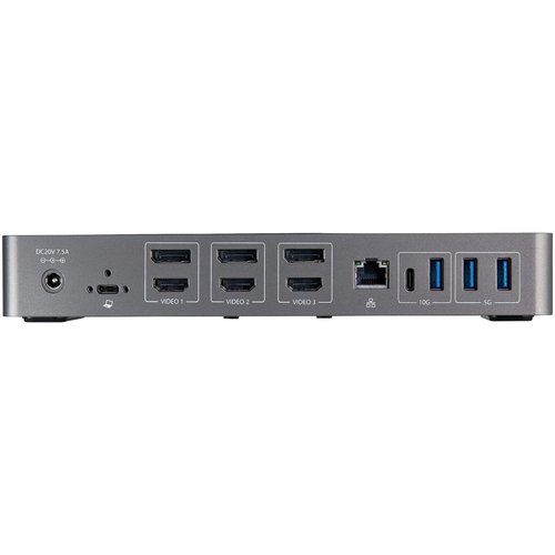 Hybrid USB-C USB-A Dock - Triple 4K 60Hz - Achat / Vente sur grosbill-pro.com - 7