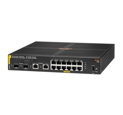 HPE Aruba 6100 12G CL4 2SFP+139W - Achat / Vente sur grosbill-pro.com - 1