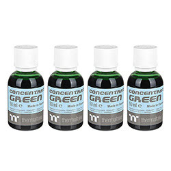 Grosbill Watercooling Thermaltake Liquide Tt Premium Concentrate Green 4 x 50ml