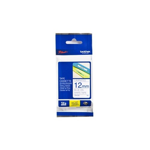 Grosbill Papier imprimante Brother Tape/12mm blue on white f P-Touch TZE