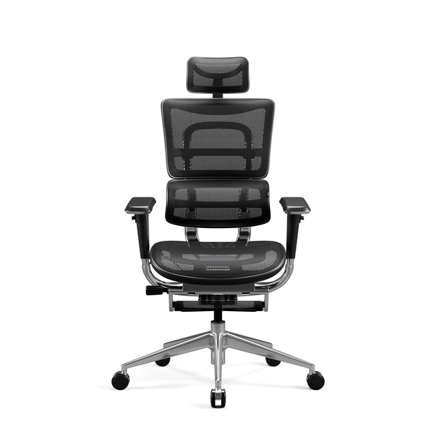 Diablo Chairs  V-Master Noir/Gris - Siège PC Gamer - grosbill-pro.com - 0