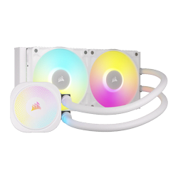 Grosbill Watercooling Corsair iCUE LINK TITAN - 240 RX RGB AIO/240mm - Blanc