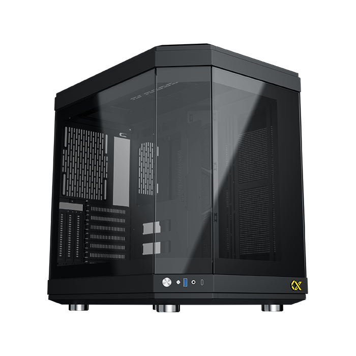 Xigmatek Cubi MT/SansAlim/E-ATX Noir - Boîtier PC Xigmatek - 1