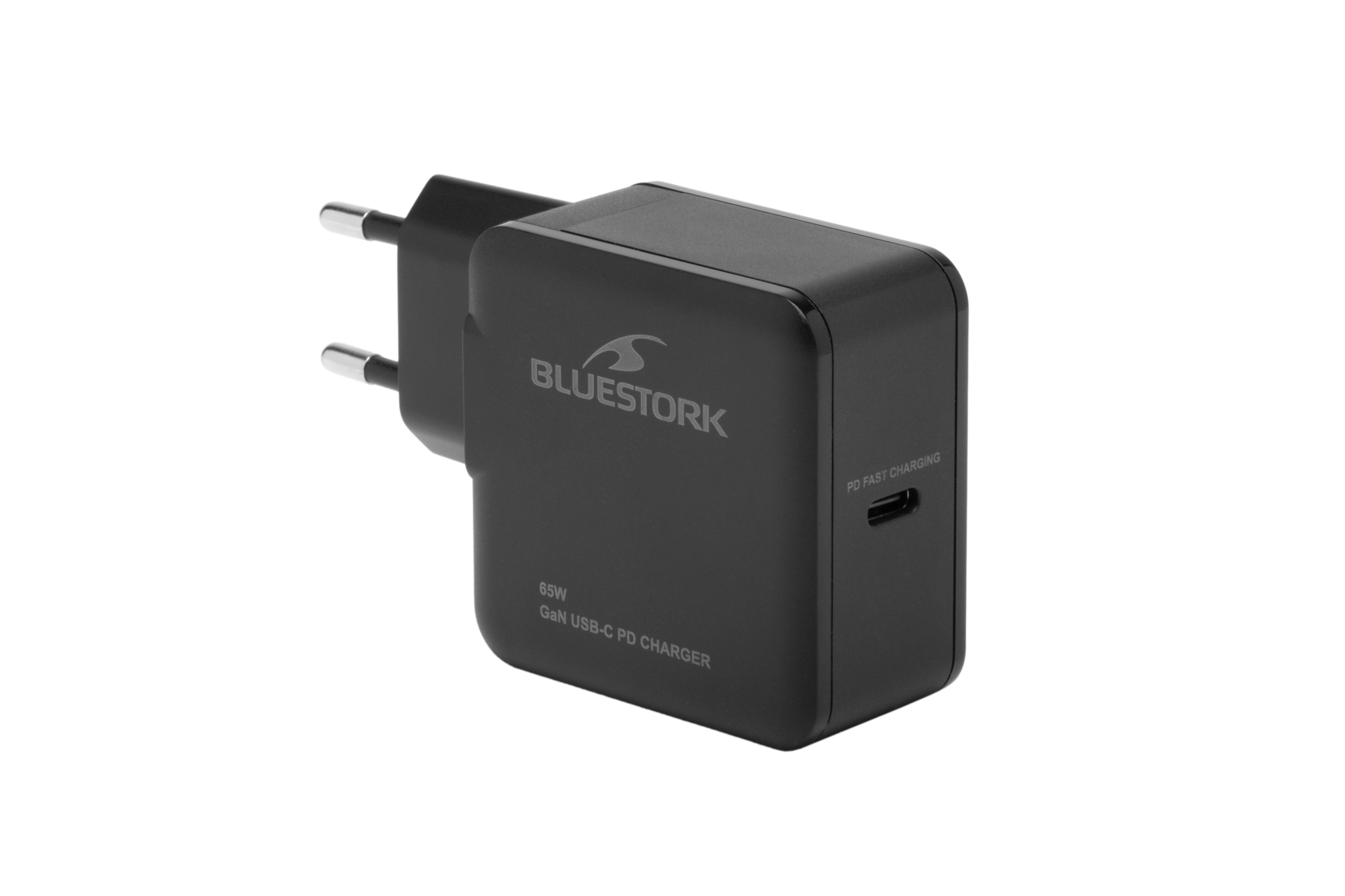 GAN TECH 65W - USB-C/Noir - Accessoire PC portable Bluestork - 1