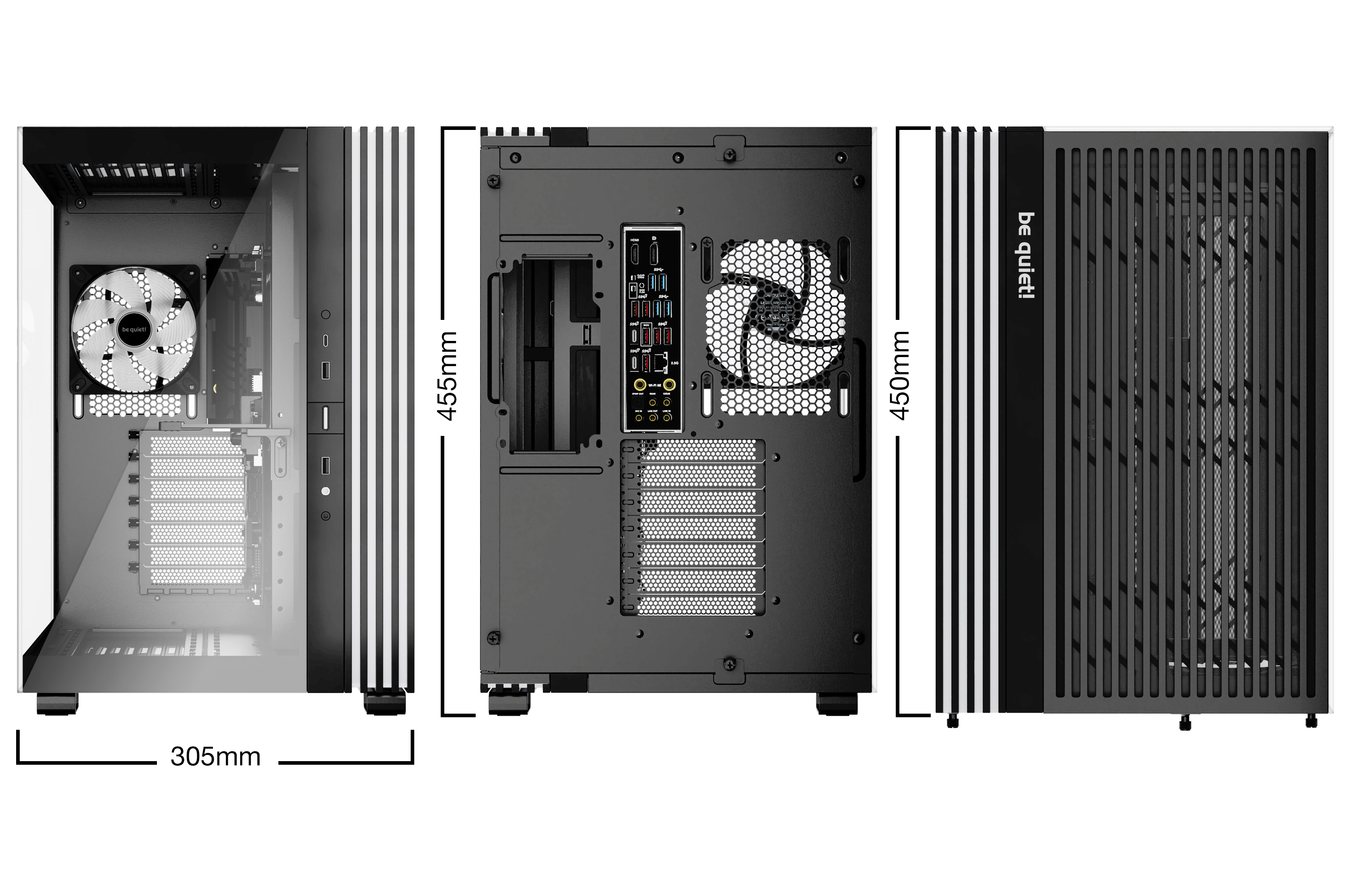 be quiet! Light Base 600 LX  - Boîtier PC be quiet! - grosbill-pro.com - 1