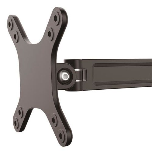 Wall Mount Monitor Arm - Dual Swivel - Achat / Vente sur grosbill-pro.com - 4