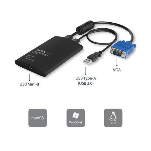 KVM Portable Crash Cart w/File Transfer - Achat / Vente sur grosbill-pro.com - 6