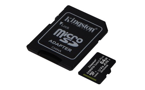 64GB micSDXC 100R A1 C10 ADP - Achat / Vente sur grosbill-pro.com - 3