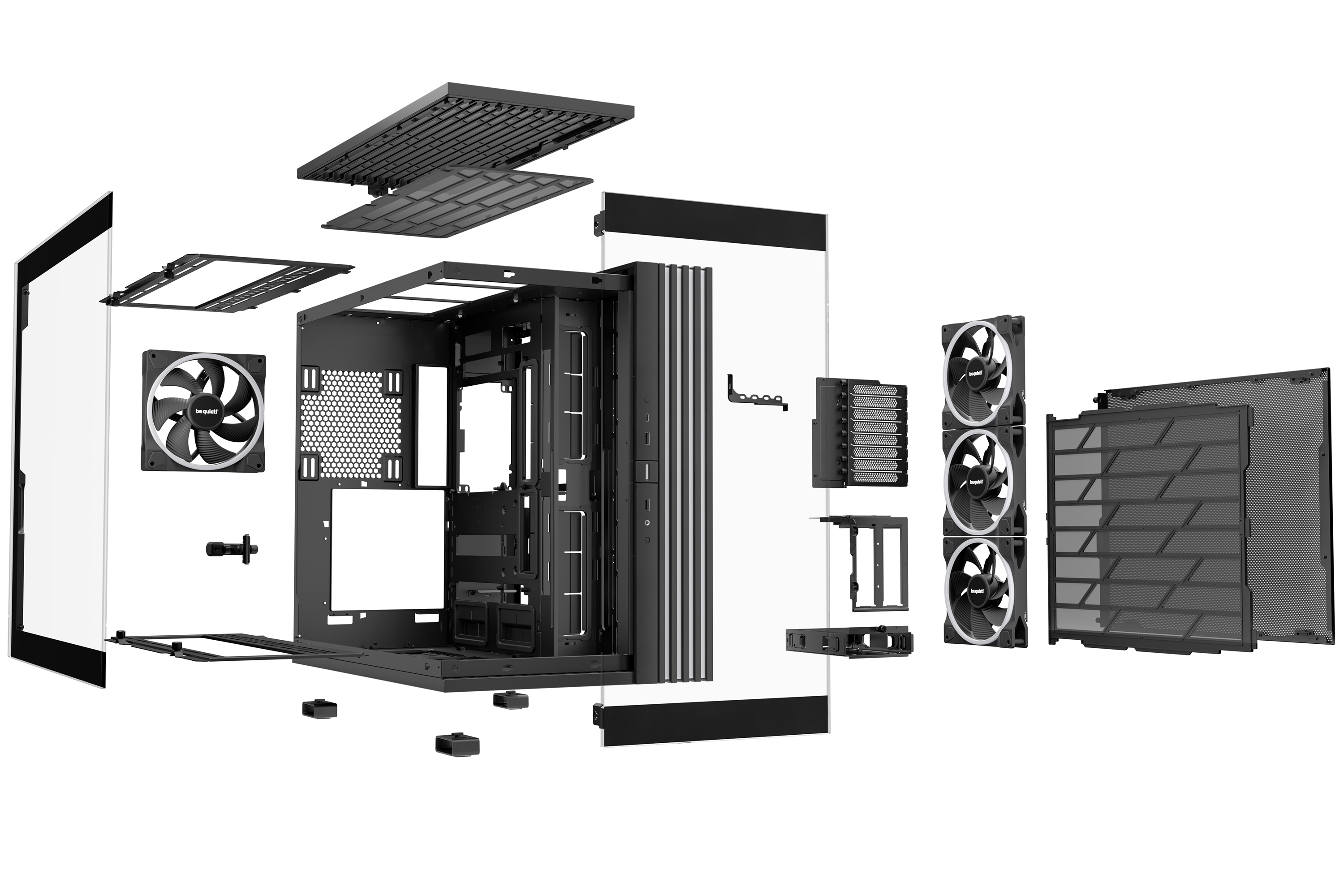 be quiet! Light Base 900 FX  - Boîtier PC be quiet! - grosbill-pro.com - 4