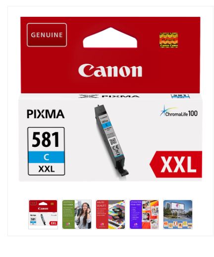 Grosbill Consommable imprimante Compatible Canon Cartouche CLI-581XXL Cyan
