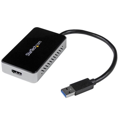 USB 3 to HDMI Adapter w/1-Port USB Hub - Achat / Vente sur grosbill-pro.com - 0