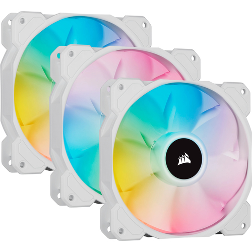 Corsair iCUE SP120 RGB ELITE Performance Pack tripleBlanc - Ventilateur CPU - 0