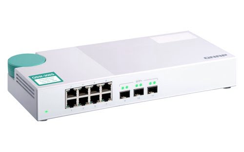 QSW-308S 8x 1GbE portsThree 10GbE - Achat / Vente sur grosbill-pro.com - 8