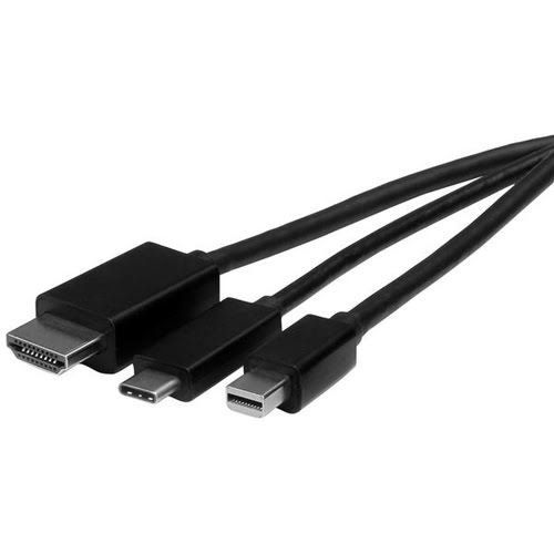 USB-C HDMI or mDP to HDMI Cable 6ft - Achat / Vente sur grosbill-pro.com - 3