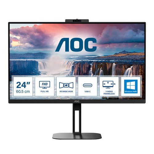 Ecran PC 24 AOC 24G2SPAE/BK - Full HD, Dalle IPS, 165 Hz, 1 ms