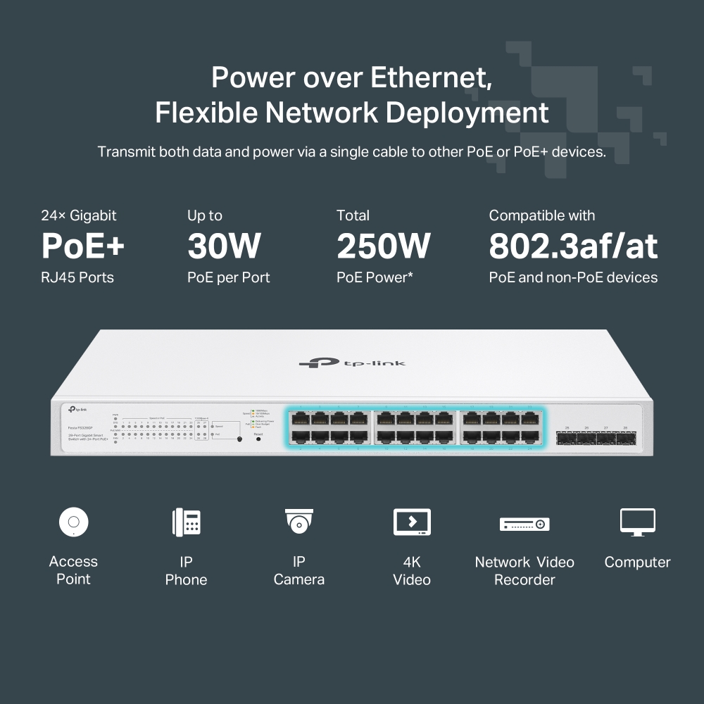 Switch TP-Link Festa FS328GP - grosbill-pro.com - 2