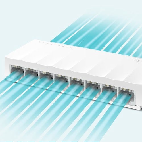 8-Port 10/100Mbps Desktop Switch - Achat / Vente sur grosbill-pro.com - 4