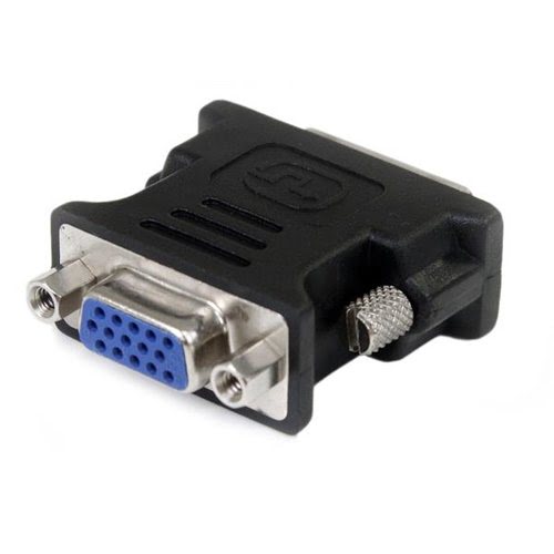 DVI to VGA Cable Adapter - Black - M/F - Achat / Vente sur grosbill-pro.com - 1