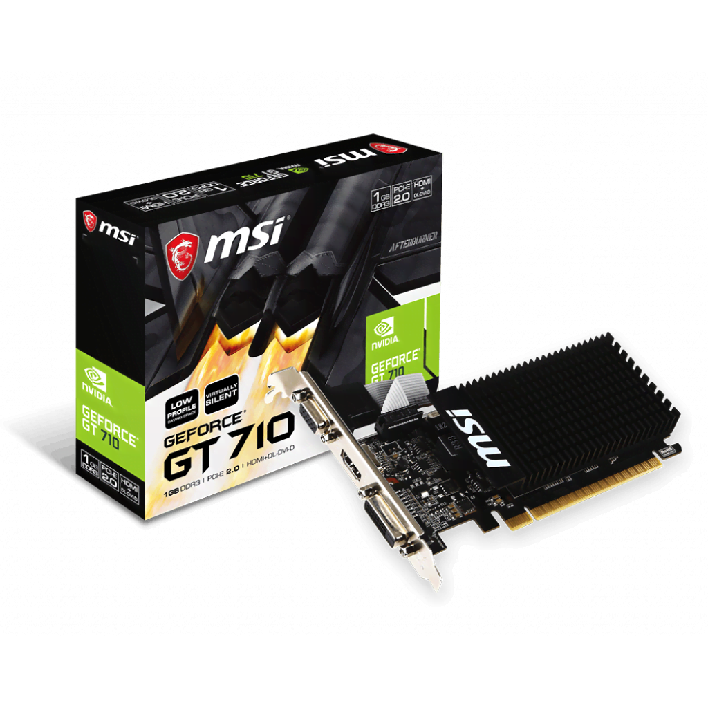 MSI GT 710 1GD3H LP  - Carte graphique MSI - grosbill-pro.com - 0