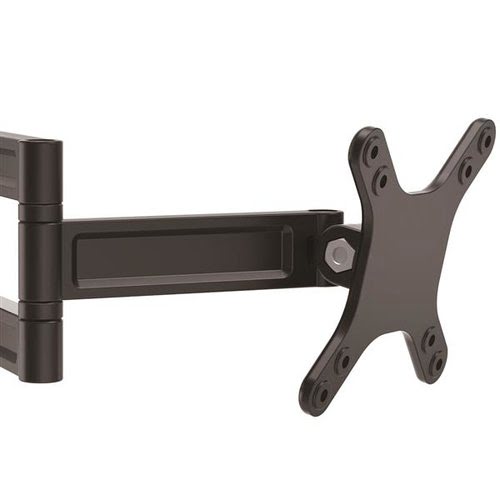 Wall Mount Monitor Arm - Dual Swivel - Achat / Vente sur grosbill-pro.com - 3