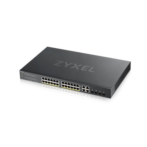 24 ports Gbps RJ45 PoE+4ports Gbps comb - Achat / Vente sur grosbill-pro.com - 3