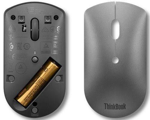 ThinkBook Bluetooth Silent Mouse - Achat / Vente sur grosbill-pro.com - 1