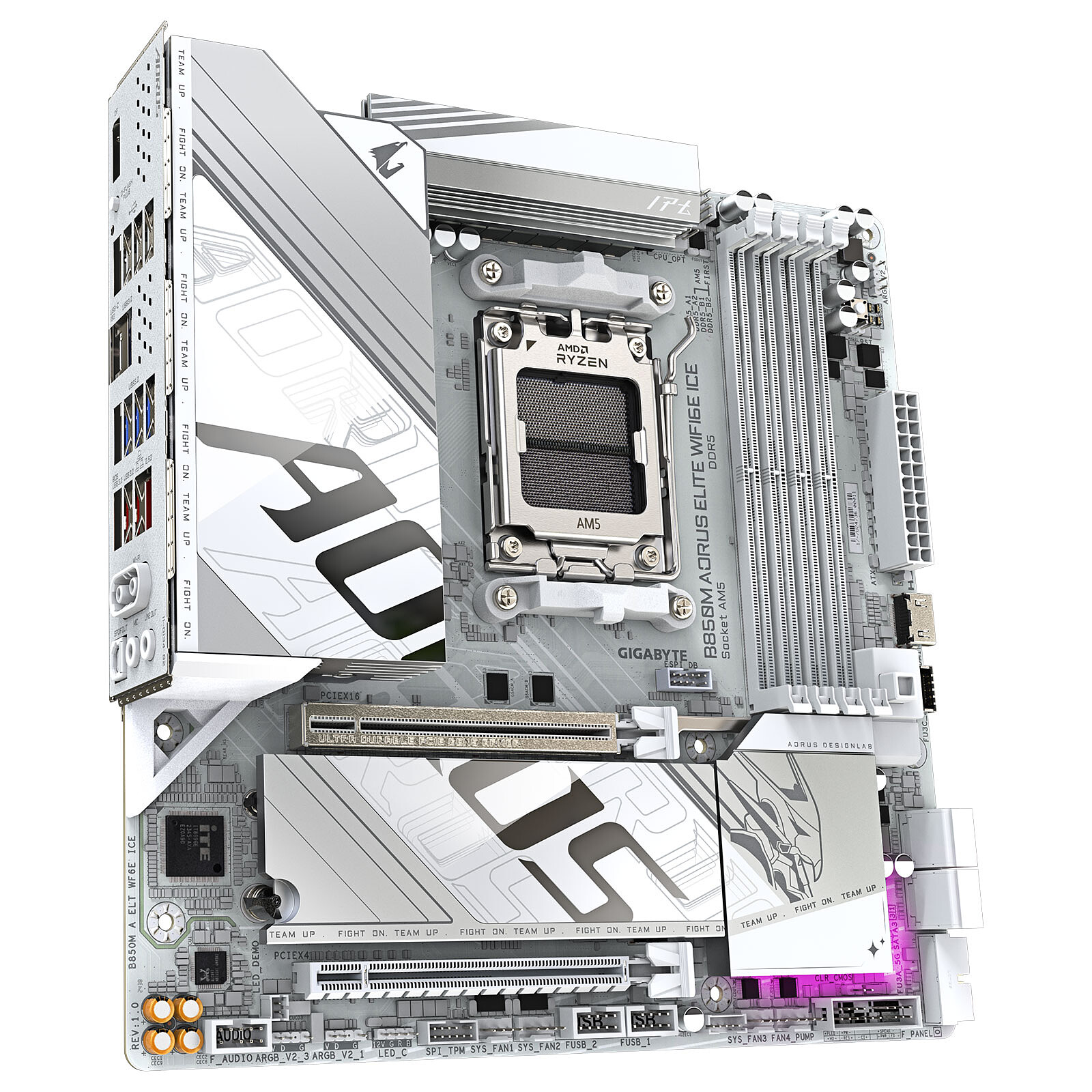 Gigabyte B850M A ELT WF6E ICE Micro-ATX  - Carte mère Gigabyte - 3