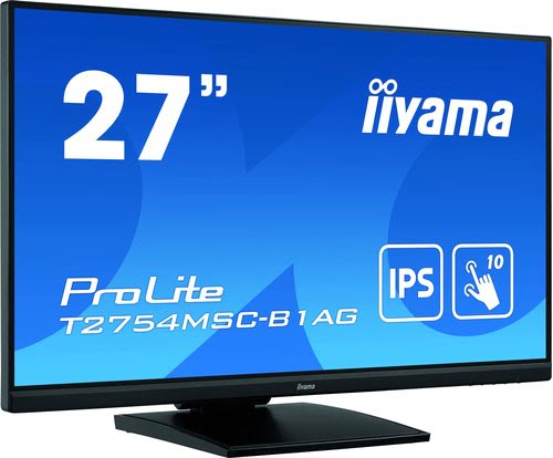 Iiyama 27"  T2754MSC-B1AG - Ecran PC Iiyama - grosbill-pro.com - 1