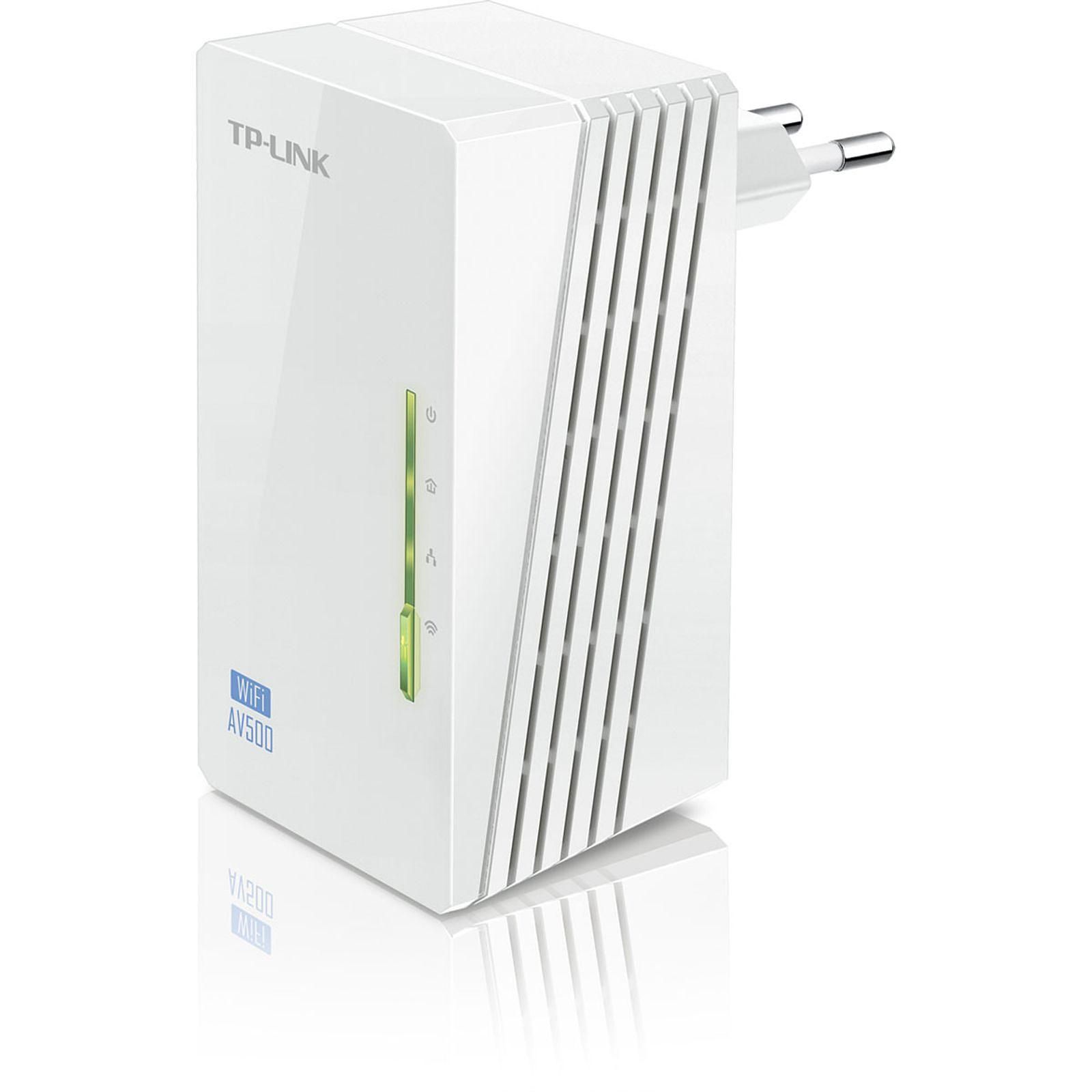 TP-Link TL-WPA4220 WiFi Extender CPL 500Mbps/WiFi 300Mbps - Adaptateur CPL - 3