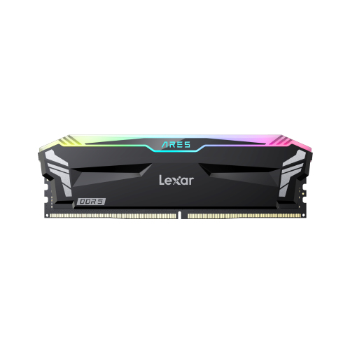 Lexar ARES RGB Noir 32Go (2x16Go) DDR5 6000Mhz - Mémoire PC Lexar sur grosbill-pro.com - 0